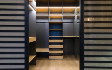 custom walk-in closet