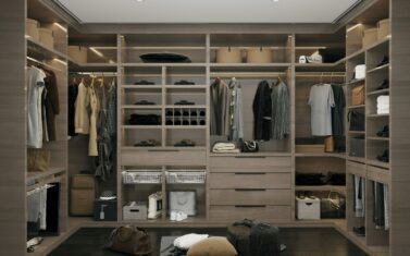 custom walk-in closet